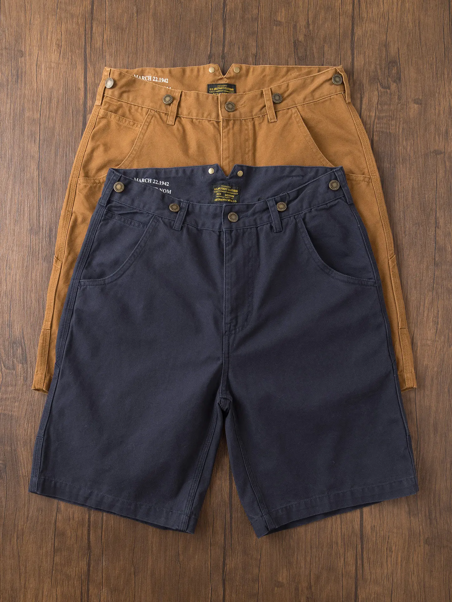 6801# Summer New American Retro 12oz Heavyweight 100% Cotton Canvas Casual 5-point Pants Men's Amekaji Railway Cargo Shorts Men
6801# Summer New American Retro 12oz Heavyweight 100% Cotton Canvas Casual 5-point Pants Men's Amekaji Railway Cargo Shorts Men
