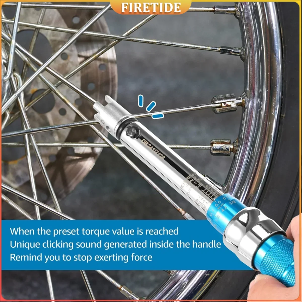 2-10 NM Wrench Steel Torque Wrench Set Spoke Tightening Torque Tool Precise Torque Spanner For Motorcycle
2-10 NM Wrench Steel Torque Wrench Set Spoke Tightening Torque Tool Precise Torque Spanner For Motorcycle