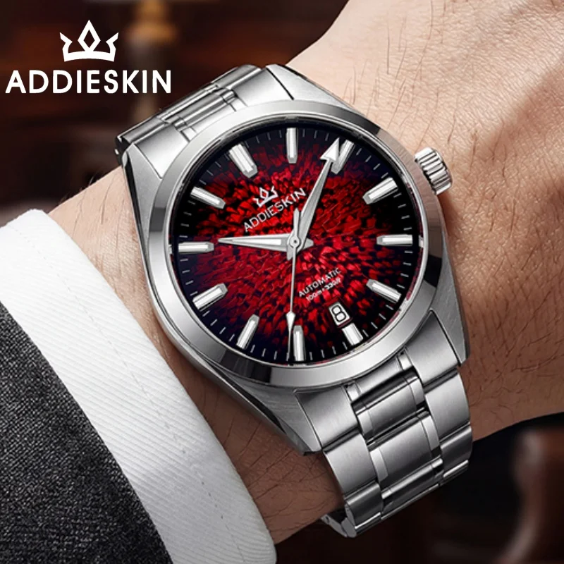 AddiesKin K003 Men's Watch 10Bar Diving BGW9 Super Luminous Sapphire Glass 316L Stainless Steel Mechanical Automatic Watches
AddiesKin K003 Men's Watch 10Bar Diving BGW9 Super Luminous Sapphire Glass 316L Stainless Steel Mechanical Automatic Watches