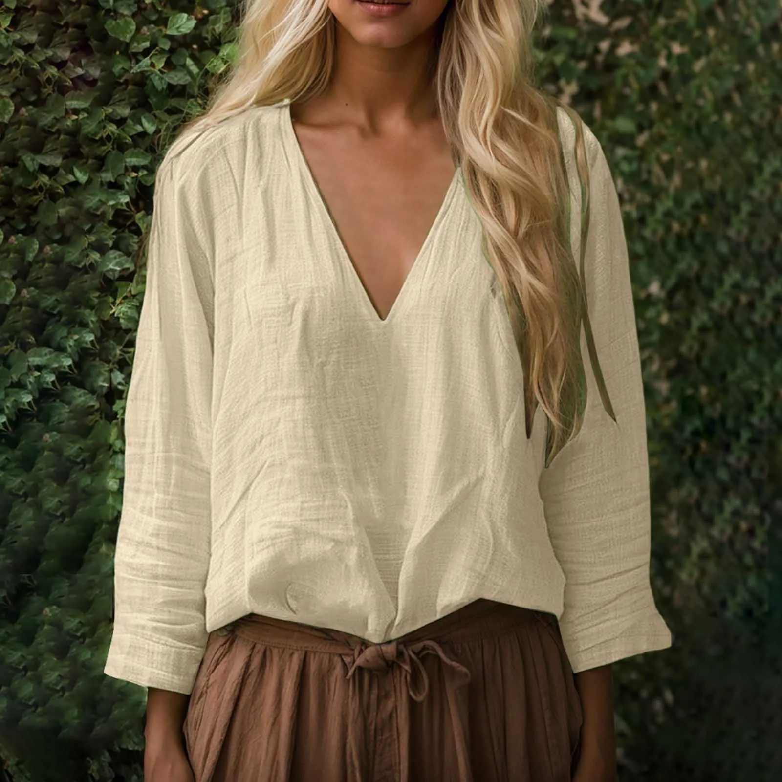 Elegant Thin Breathable Long Sleeve Blouse Women Casual V-Neck Summer Tops Solid Color Female Blouse Shirt Blusas Para Mujer
Elegant Thin Breathable Long Sleeve Blouse Women Casual V-Neck Summer Tops Solid Color Female Blouse Shirt Blusas Para Mujer