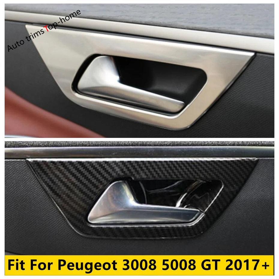 Stainless Steel Inner Door Handle Clasing Bowl Decoration Frame Cover Trim For Peugeot 3008 5008 GT 2017 - 2023 Car Accessories
Stainless Steel Inner Door Handle Clasing Bowl Decoration Frame Cover Trim For Peugeot 3008 5008 GT 2017 - 2023 Car Accessories