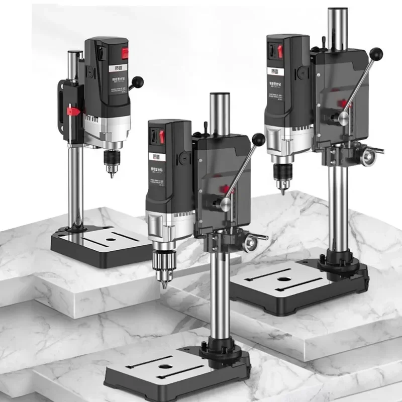 Многофункциональная настольная дрель 1050 Вт, высокоточный сверлильный станок, портативный настольный сверлильный станок, металлический деревянный нефрит, инструмент для рукоделия
Многофункциональная настольная дрель 1050 Вт, высокоточный сверлильный станок, портативный настольный сверлильный станок, металлический деревянный нефрит, инструмент для рукоделия