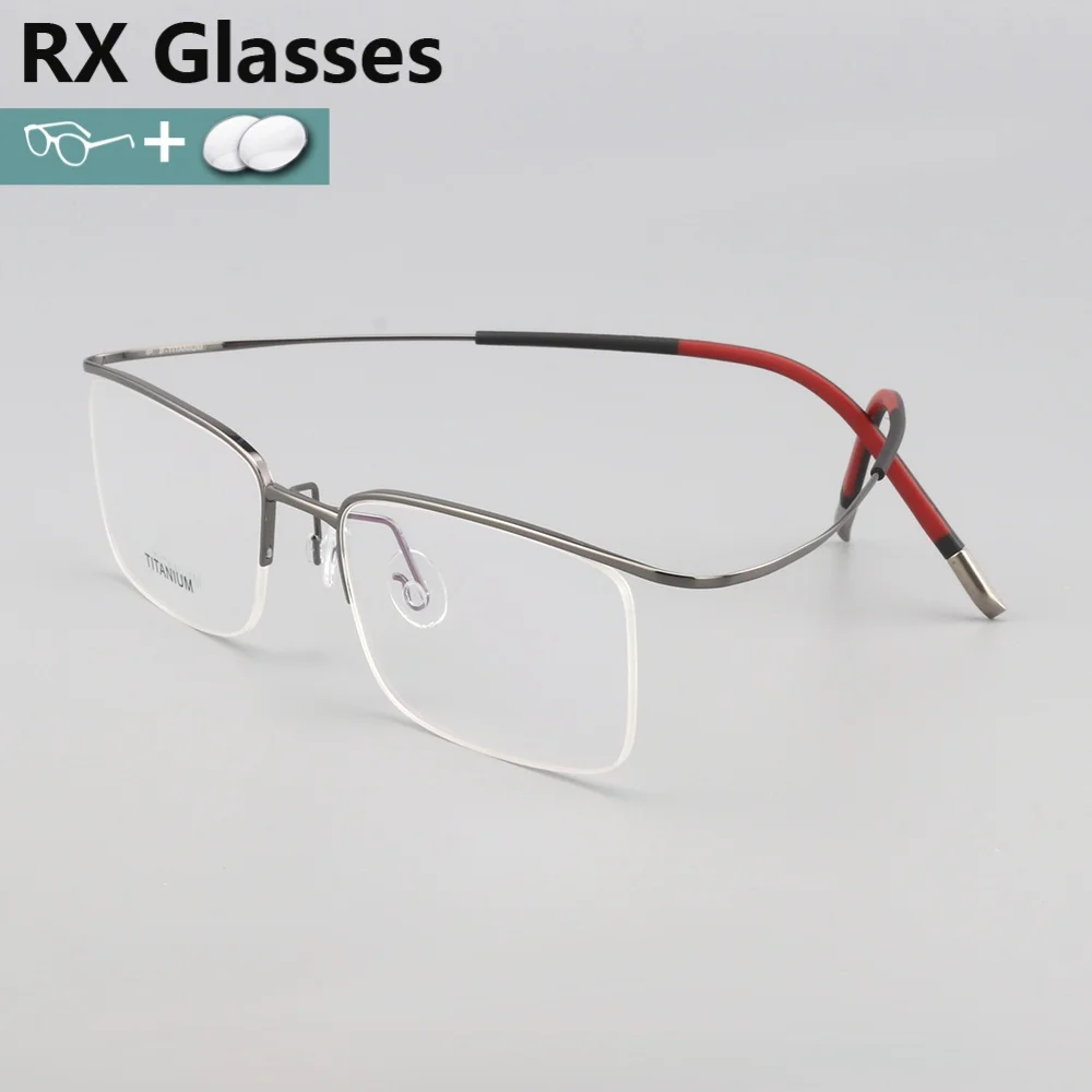 RX Ultra Light Ultra Elastic Pure Titanium Eyewear Myopia Hyperopia Prescription Glasses Customize Progressive Lenses Optical
RX Ultra Light Ultra Elastic Pure Titanium Eyewear Myopia Hyperopia Prescription Glasses Customize Progressive Lenses Optical