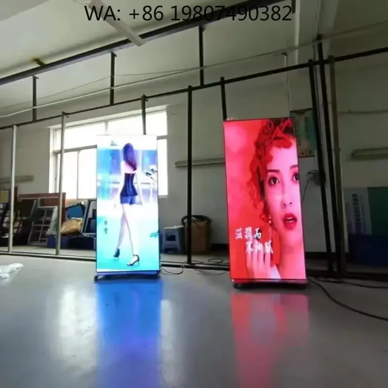 640X1920mm P2 LED Poster Stable High Refresh Screen 4G WiFi USB Control For Store Commercial Advertising Display
640X1920mm P2 LED Poster Stable High Refresh Screen 4G WiFi USB Control For Store Commercial Advertising Display