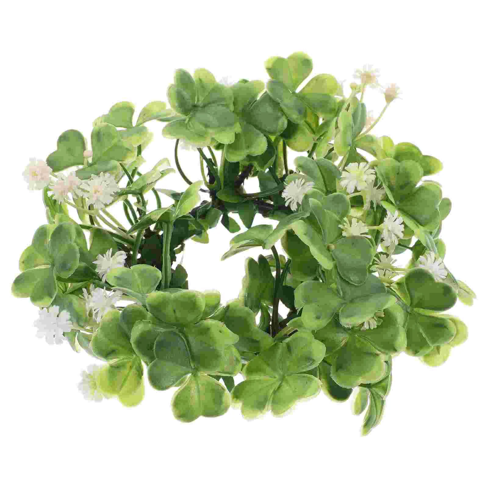 Candlestick Garland Shamrock Decor Wreath Wreaths Irish Rings Patricks Day Decorations Small
Candlestick Garland Shamrock Decor Wreath Wreaths Irish Rings Patricks Day Decorations Small