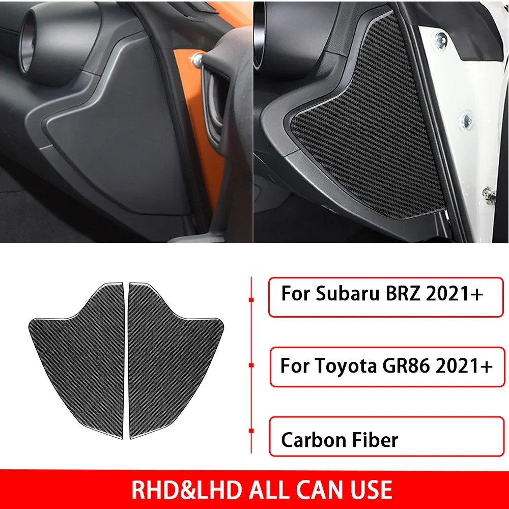Для Toyota GR 86 для Subaru BRZ 2020 + внутренняя наклейка из настоящего углеродного волокна, накладка на дверную подушку автомобиля, декоративные аксессуары
Для Toyota GR 86 для Subaru BRZ 2020 + внутренняя наклейка из настоящего углеродного волокна, накладка на дверную подушку автомобиля, декоративные аксессуары