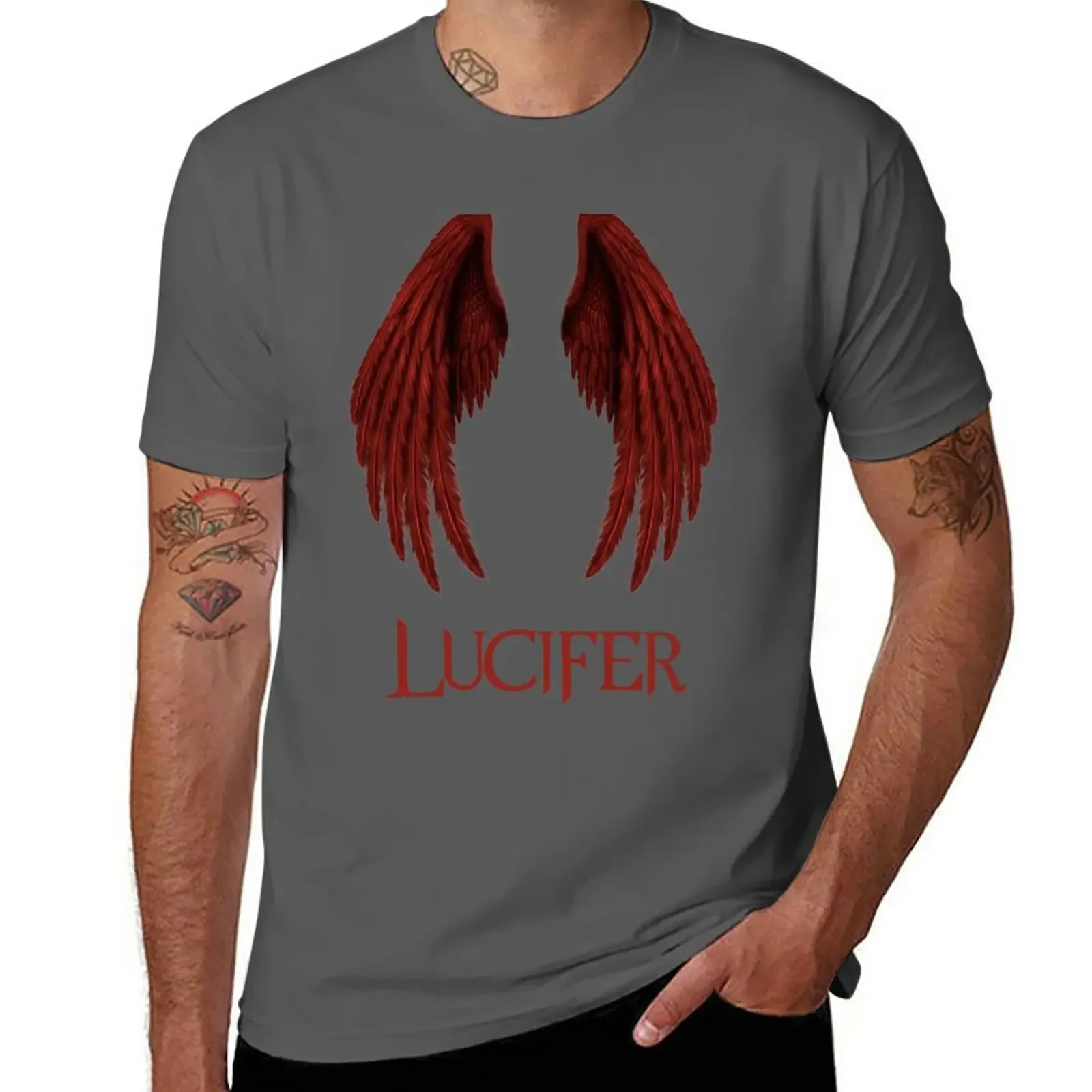 New Lucifer red T-Shirt boys animal print shirt Oversized t-shirt funny t shirts for men
New Lucifer red T-Shirt boys animal print shirt Oversized t-shirt funny t shirts for men