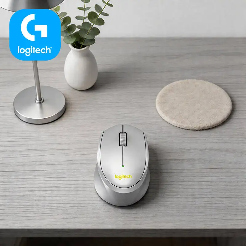 Logitech M330 Silent Plus Mouse Wireless 2.4GHz USB Receiver Comfort Grip Secure Quick for Desktop Laptop Office Area Table
Logitech M330 Silent Plus Mouse Wireless 2.4GHz USB Receiver Comfort Grip Secure Quick for Desktop Laptop Office Area Table