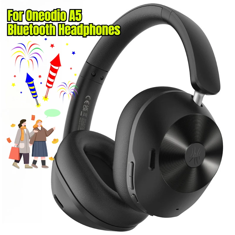 For Oneodio A5 Bluetooth Headphones Hybrid Active Noise Cancelling Over Ear Wireless Headset Hi-Res Audio With ENC Mic
For Oneodio A5 Bluetooth Headphones Hybrid Active Noise Cancelling Over Ear Wireless Headset Hi-Res Audio With ENC Mic