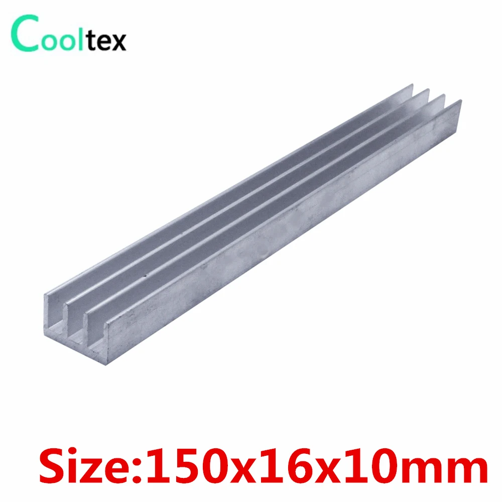 (3pcs/lot) 150x16x10mm Aluminum heatsink cooler cooling for LED RAM Electronic computer 's component heat dissipation
(3pcs/lot) 150x16x10mm Aluminum heatsink cooler cooling for LED RAM Electronic computer 's component heat dissipation