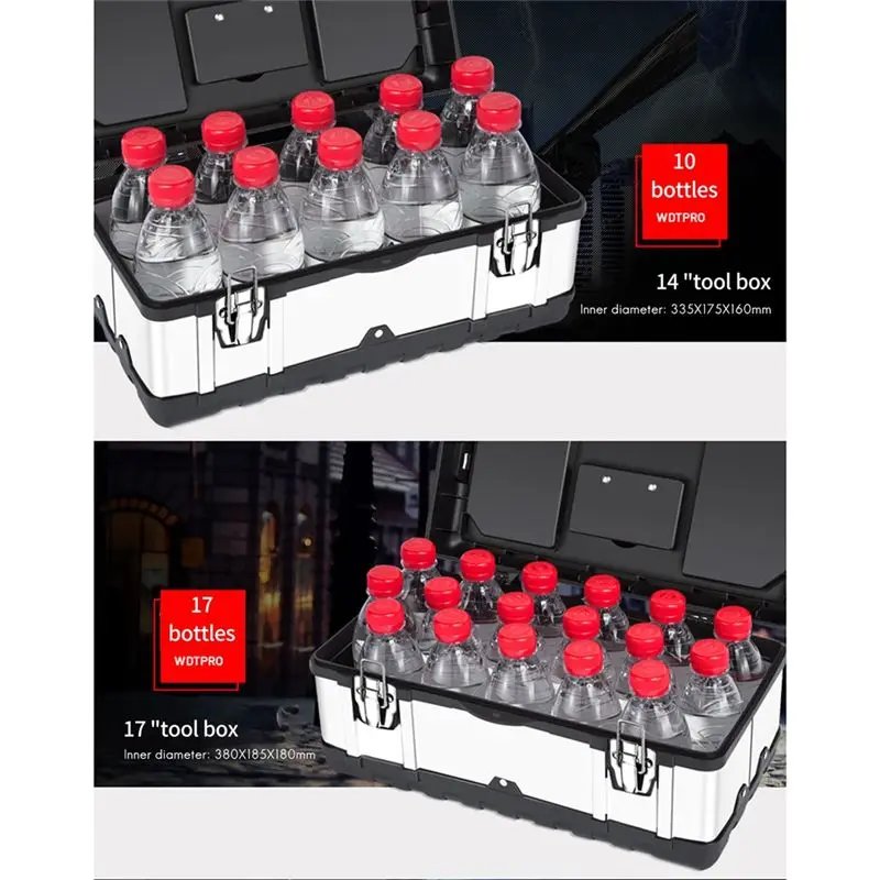 *ABKM 14-Inch Stainless Steel Toolbox Storage Box Set Hardware Portable Electrician Household Multifunction
*ABKM 14-Inch Stainless Steel Toolbox Storage Box Set Hardware Portable Electrician Household Multifunction