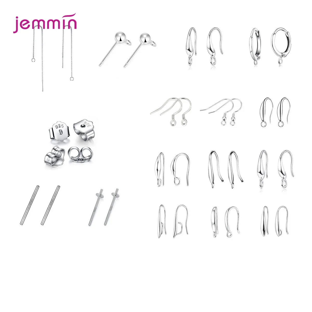 Modern Design Genuine Earring Findings For DIY 925 Silver Earring Components For Women Package Selling Super Nice
Modern Design Genuine Earring Findings For DIY 925 Silver Earring Components For Women Package Selling Super Nice