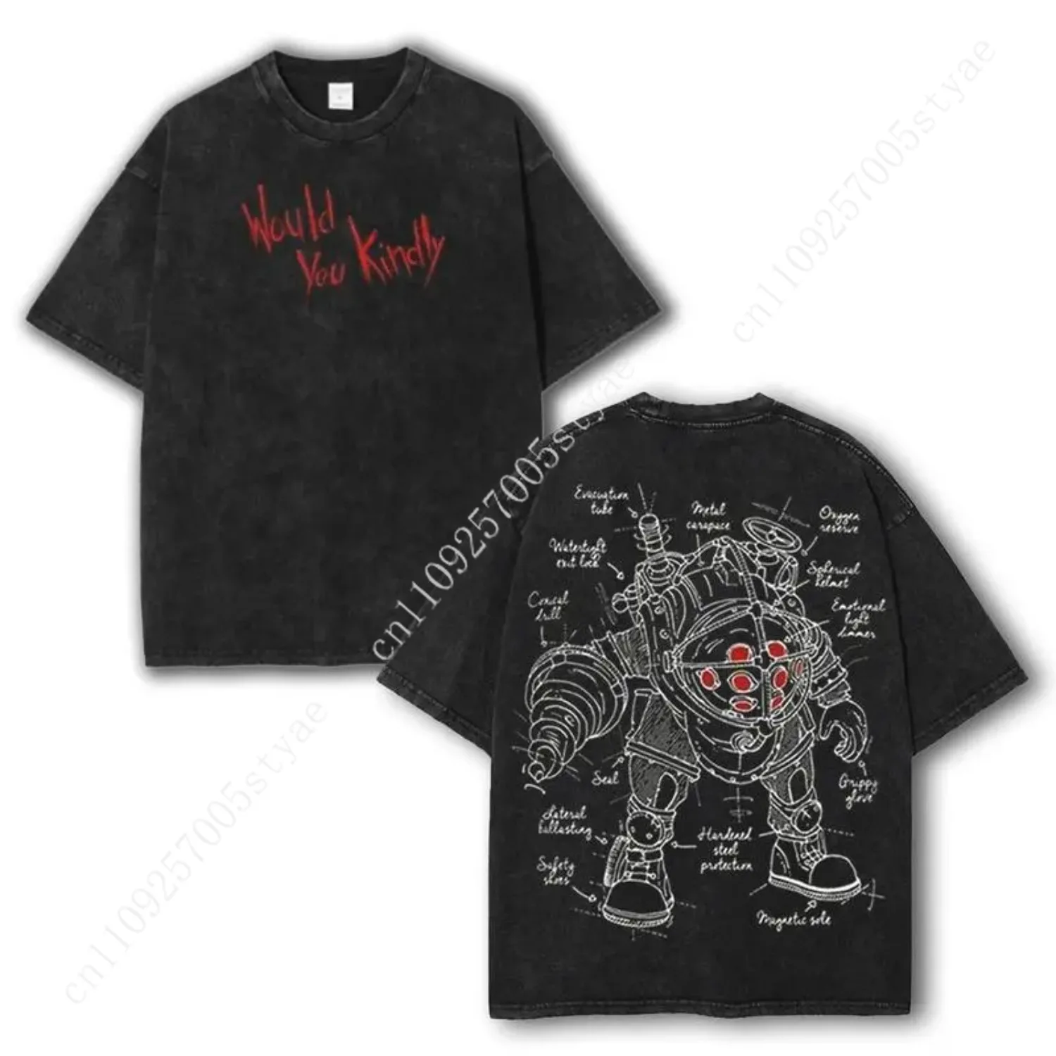 Valentine Shirts Bioshock Would You Kindly Best Daddy, Horror Fsp Game Movie Game Washed Tshirt 2 Sided Cotton Unisex Streetwear
Valentine Shirts Bioshock Would You Kindly Best Daddy, Horror Fsp Game Movie Game Washed Tshirt 2 Sided Cotton Unisex Streetwear