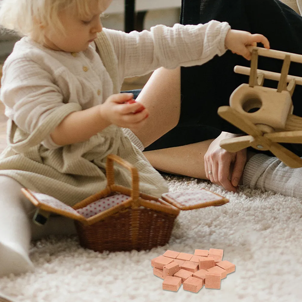 40Pcs Miniature Bricks Square Shape Faux Clay Bricks DIY Micro Landscaping Decor for Sand Table Scene
40Pcs Miniature Bricks Square Shape Faux Clay Bricks DIY Micro Landscaping Decor for Sand Table Scene