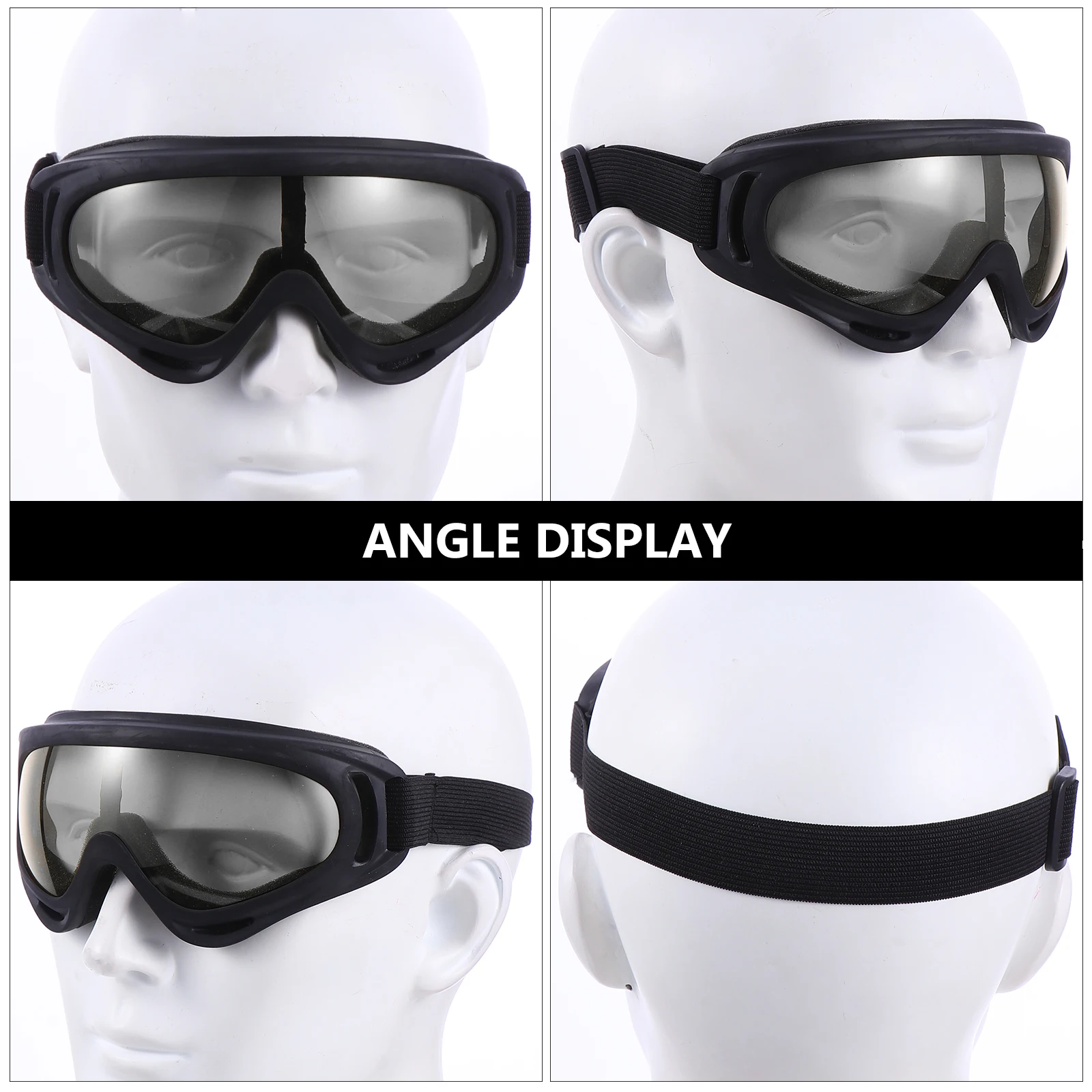 Cycling Goggles Ski Glasses Lightweight PC Material Windproof Eyewear Sports Protector Not Deform Break One Size Fits Most
Cycling Goggles Ski Glasses Lightweight PC Material Windproof Eyewear Sports Protector Not Deform Break One Size Fits Most