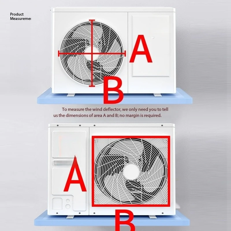 External Air Conditioning Unit, Windproof Wind Deflector, Wind Guide Cover
External Air Conditioning Unit, Windproof Wind Deflector, Wind Guide Cover