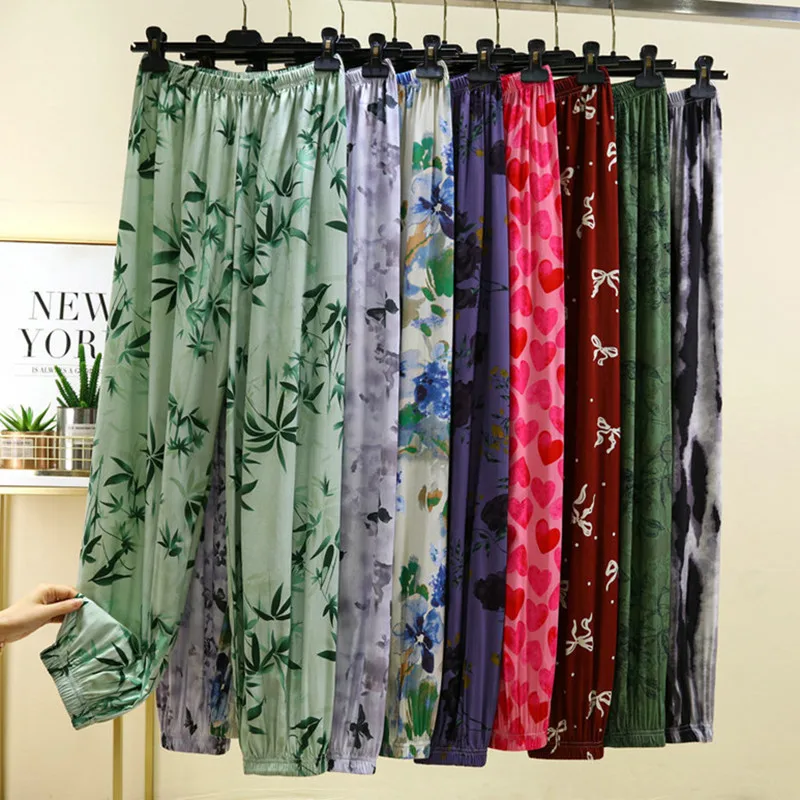 New Printed Spring Summer Pajamas Pants Women Casual Sleepwear Pyjamas Pant Home Wear Sleeping Trousers Pantalon Pijama Mujer
New Printed Spring Summer Pajamas Pants Women Casual Sleepwear Pyjamas Pant Home Wear Sleeping Trousers Pantalon Pijama Mujer