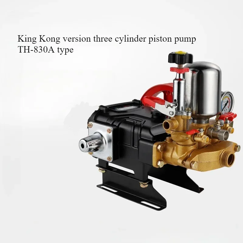 TH-830 Agricultural High Pressure Three Cylinder Plunger Pump Dispenser Spray Large Switch Three Water Outlet Ceramic
TH-830 Agricultural High Pressure Three Cylinder Plunger Pump Dispenser Spray Large Switch Three Water Outlet Ceramic