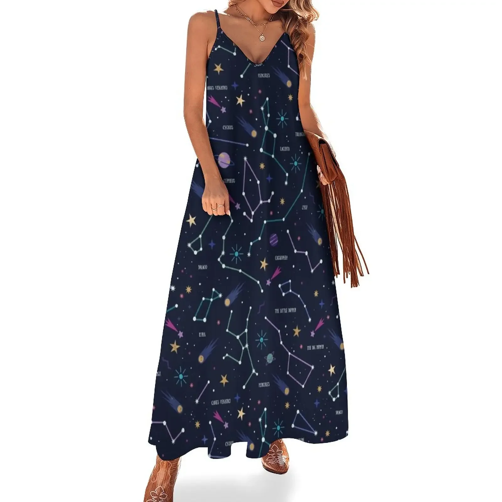 The Stars Sleeveless Dress elegant women's dresses for wedding women's evening dresses
The Stars Sleeveless Dress elegant women's dresses for wedding women's evening dresses