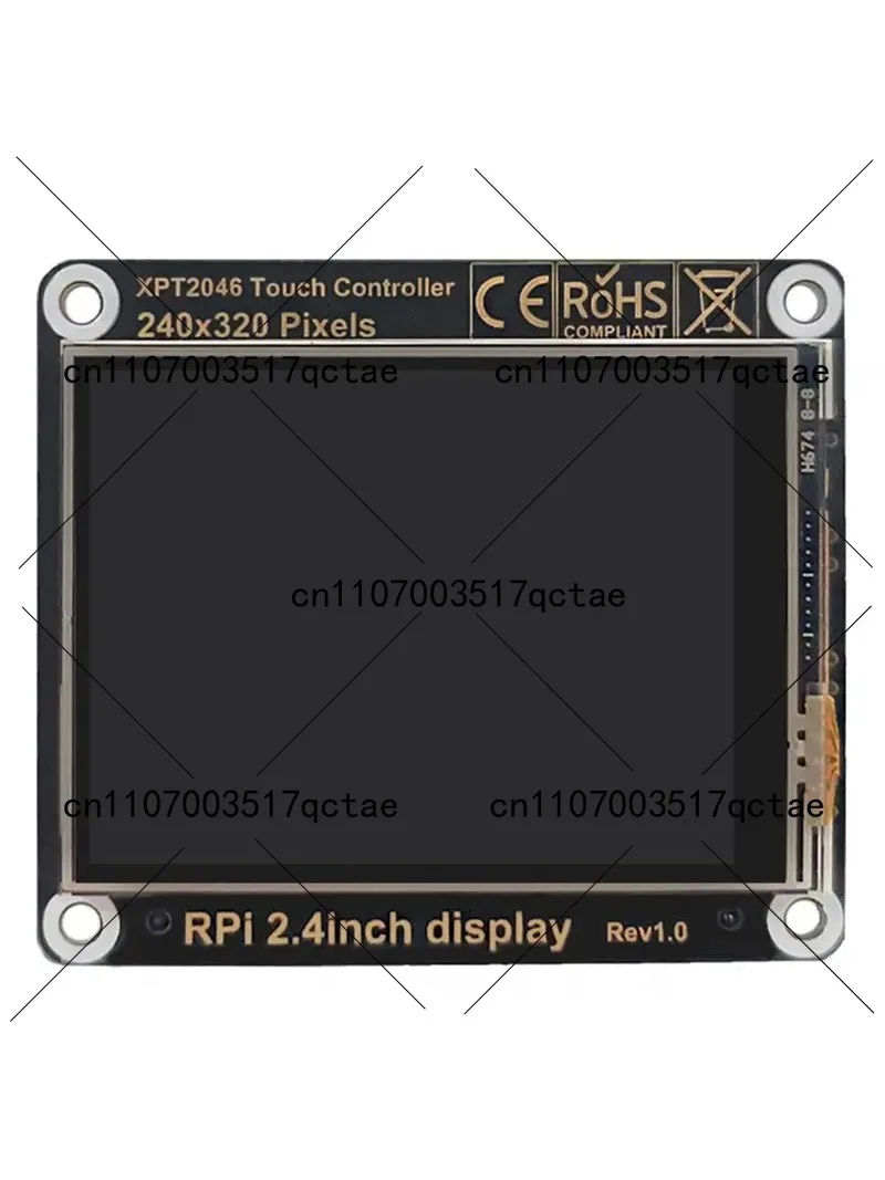 2.4 Inch IPS LCD Touch Screen Module with Built In Speaker for SBC Development Board
2.4 Inch IPS LCD Touch Screen Module with Built In Speaker for SBC Development Board