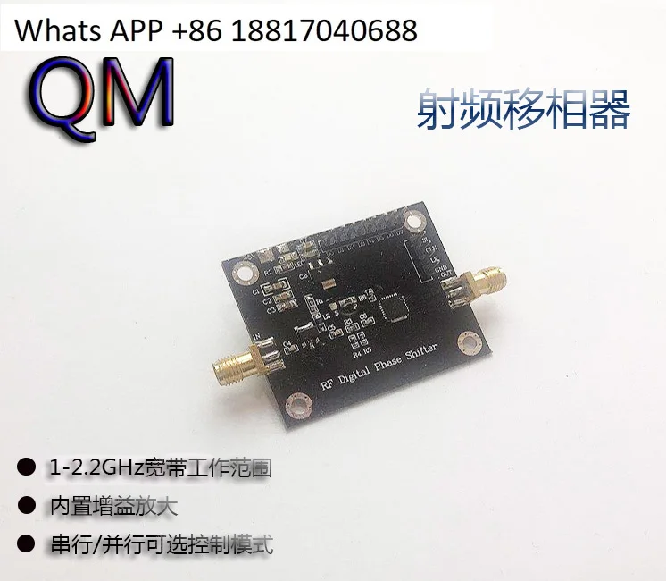 Phase Shifter, Digital Programmed Phase Shifter, Phase Shifter, Wide Band 8bit Digital
Phase Shifter, Digital Programmed Phase Shifter, Phase Shifter, Wide Band 8bit Digital