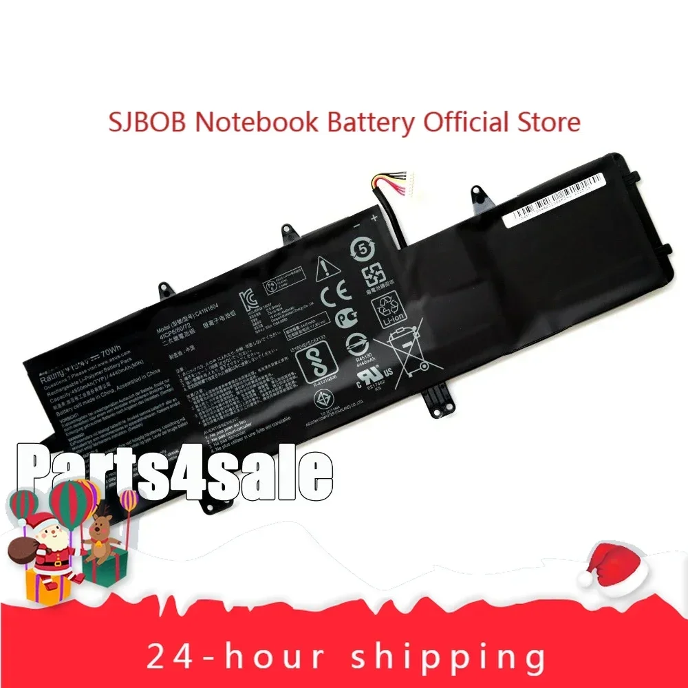 Оригинальный аккумулятор C41N1804 для Asus ZenBook Pro 14 UX480FD UX450FD 0B200- 02980100 Аккумулятор для ноутбука
Оригинальный аккумулятор C41N1804 для Asus ZenBook Pro 14 UX480FD UX450FD 0B200- 02980100 Аккумулятор для ноутбука