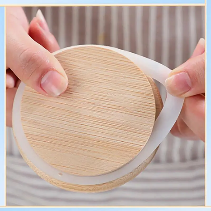 -A60I 20Pcs Bamboo Wood Lid Glass Jar Airtight Canister Kitchen Storage Bottles Jars Food Container Tea Coffee Beans Candy Jar
-A60I 20Pcs Bamboo Wood Lid Glass Jar Airtight Canister Kitchen Storage Bottles Jars Food Container Tea Coffee Beans Candy Jar