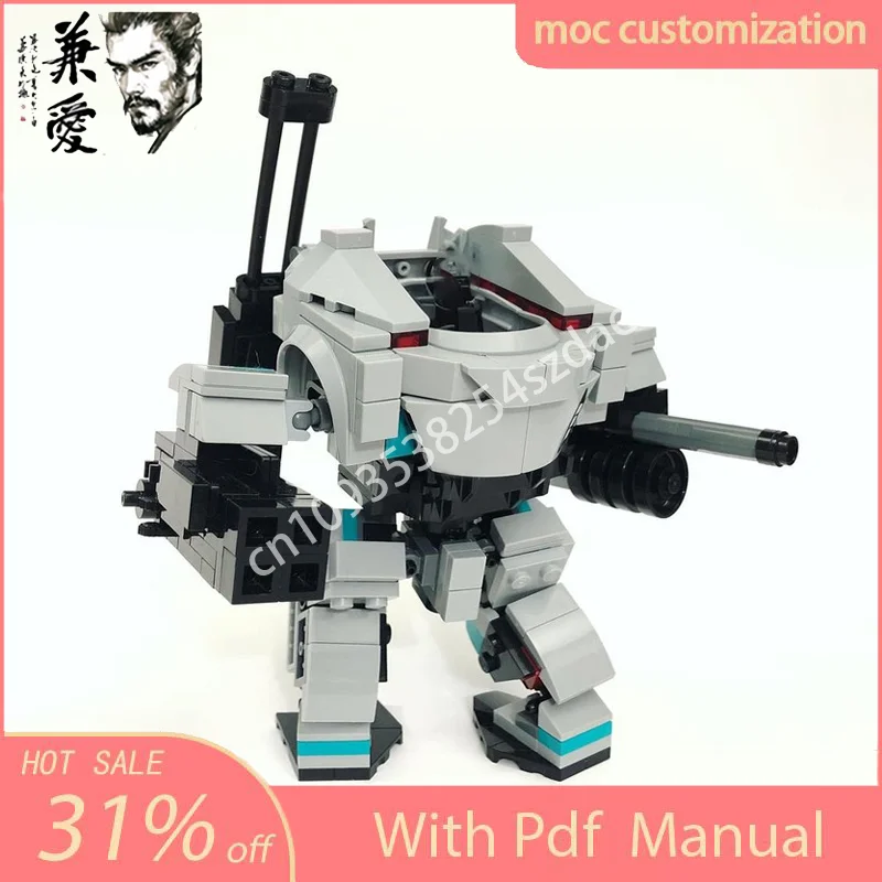 Новинка, 320 шт., MOC Battle Walker, альтернативная сборка, модель, строительные блоки, кирпич, сделай сам, креативная сборка, развивающая игрушка, подарок на день рождения для детей
Новинка, 320 шт., MOC Battle Walker, альтернативная сборка, модель, строительные блоки, кирпич, сделай сам, креативная сборка, развивающая игрушка, подарок на день рождения для детей