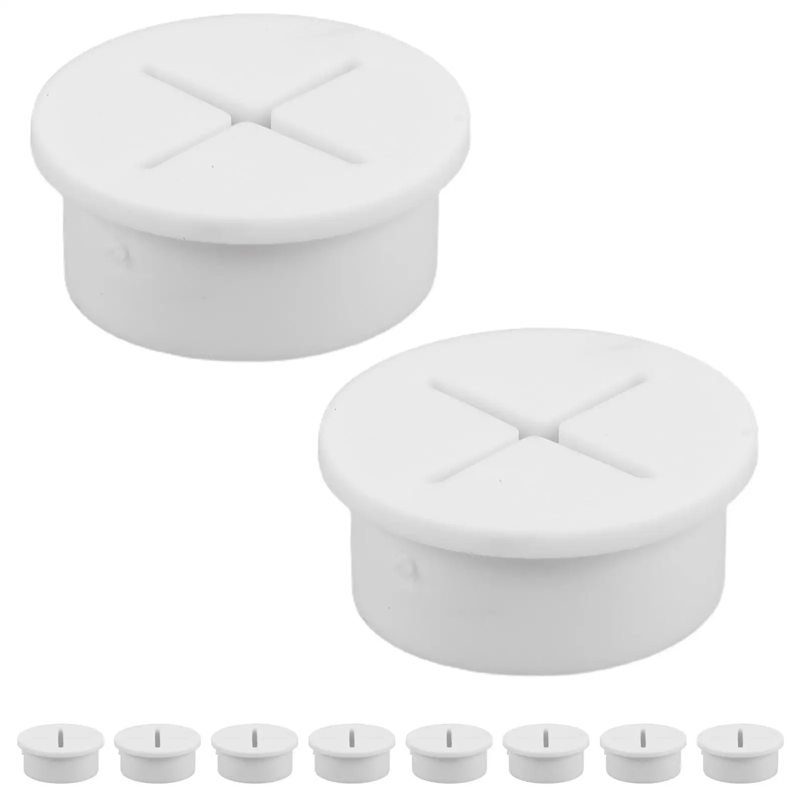 15 Pcs Thickened Hole Cover Round Cable Grommets Plastic Desk Wire Covers Cord Computer Home Use
15 Pcs Thickened Hole Cover Round Cable Grommets Plastic Desk Wire Covers Cord Computer Home Use