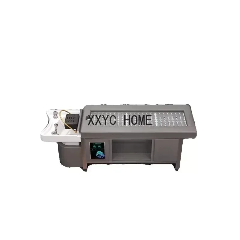 Head Spa Shampo Chair Stylist Fumigation Luxury Minimalistic Hair Wash Bed Massage Therapy Behandelstoel Furniture MQ50SC
Head Spa Shampo Chair Stylist Fumigation Luxury Minimalistic Hair Wash Bed Massage Therapy Behandelstoel Furniture MQ50SC