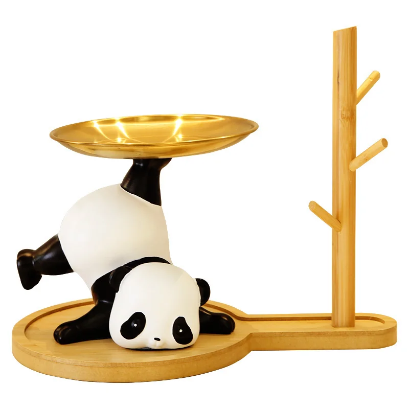 Panda Home Decoration Tray Entrance Key Furniture Porch Decorations Moving Gifts New House
Panda Home Decoration Tray Entrance Key Furniture Porch Decorations Moving Gifts New House