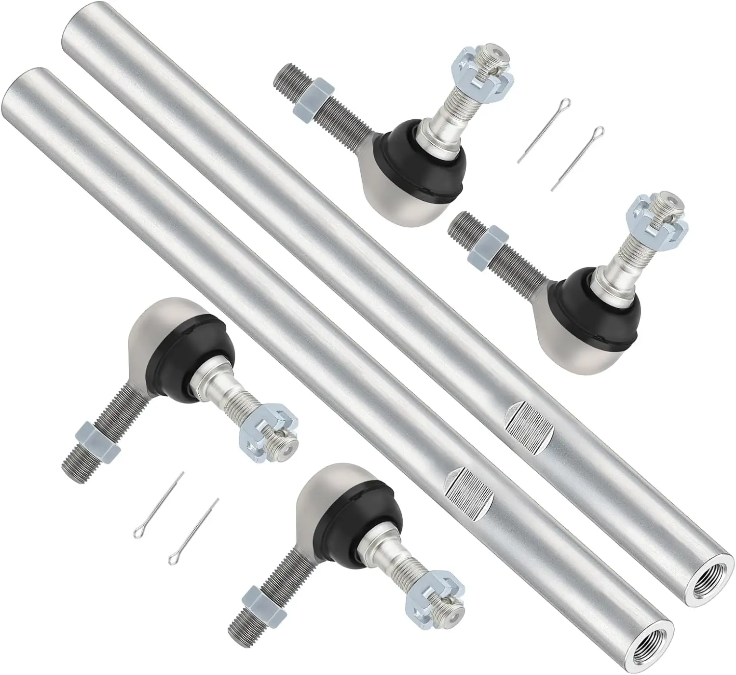 2 Pcs Steering Tie Rod With End Kit For Polaris Predator 500 2003-2006 O.E.M# 5133933 7061113 7061112
2 Pcs Steering Tie Rod With End Kit For Polaris Predator 500 2003-2006 O.E.M# 5133933 7061113 7061112