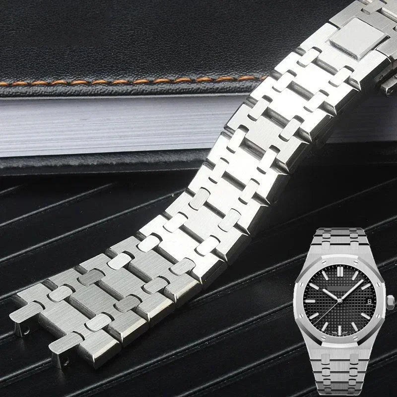 Ремешок из нержавеющей стали для наручных часов Audemars Piguet AP ROYAL OAK 15400/26331/15500, мужской браслет, аксессуары, браслет 26 мм
Ремешок из нержавеющей стали для наручных часов Audemars Piguet AP ROYAL OAK 15400/26331/15500, мужской браслет, аксессуары, браслет 26 мм