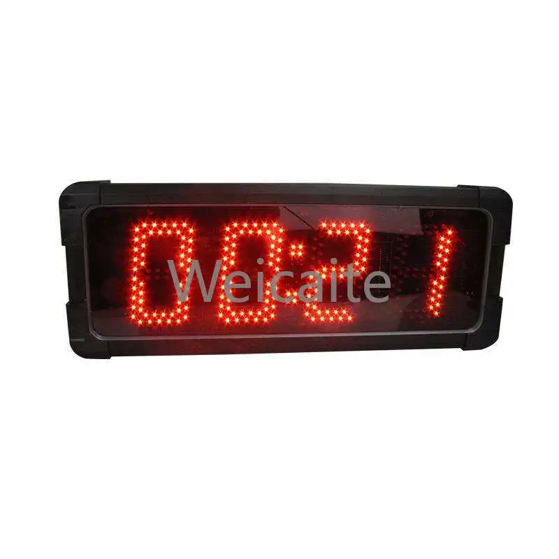YIZHI GO4T-5R светодиодные цифровые часы 5-дюймовый 4-значный большой уличный водонепроницаемый цифровой дисплей электронный таймер для марафона
YIZHI GO4T-5R светодиодные цифровые часы 5-дюймовый 4-значный большой уличный водонепроницаемый цифровой дисплей электронный таймер для марафона