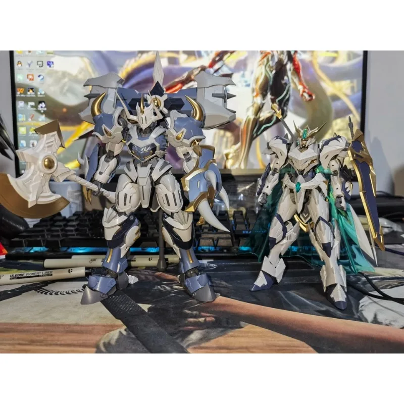 SNAA 1/144 SC-010 Furious Warhammer Galahad Round Table Knights Assembly Model Kit Mecha Action Figure Collectible
SNAA 1/144 SC-010 Furious Warhammer Galahad Round Table Knights Assembly Model Kit Mecha Action Figure Collectible