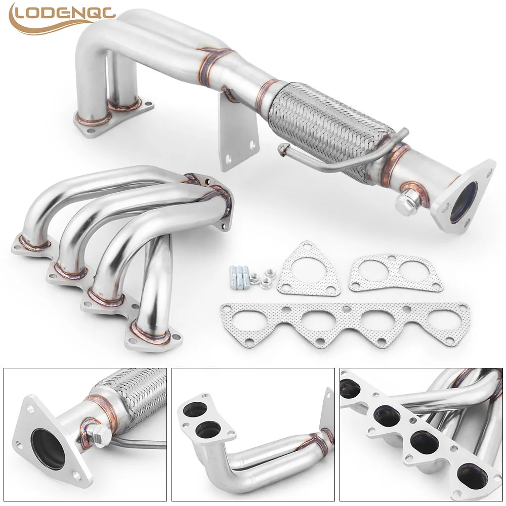 Racing Stainless Steel Exhaust Manifold Header For Honda Prelude Non-SH Models 1997-2001
Racing Stainless Steel Exhaust Manifold Header For Honda Prelude Non-SH Models 1997-2001