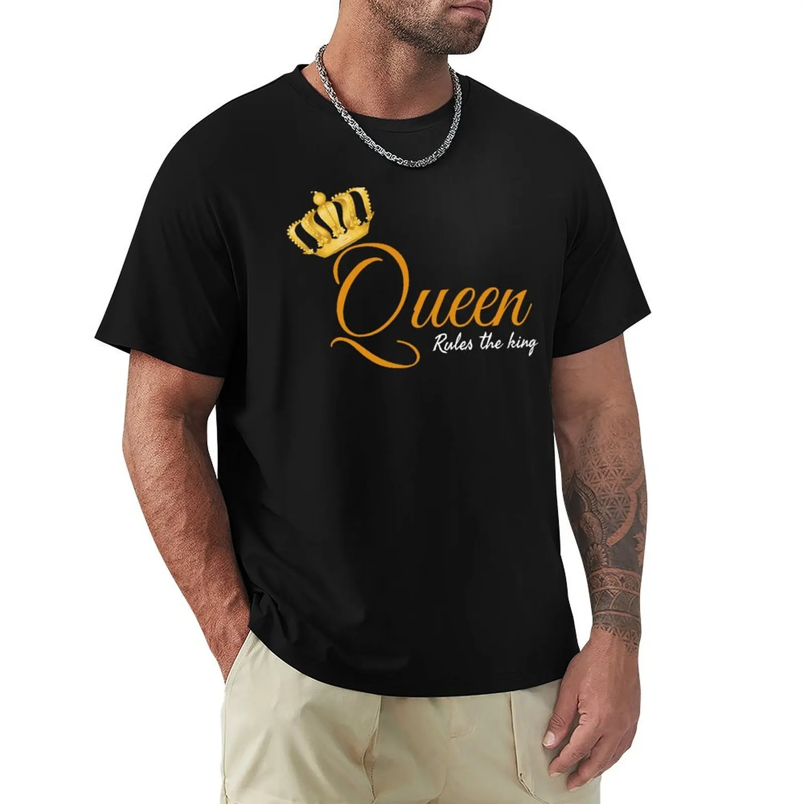 Queen - rules the king T-Shirt fashion shirts blue lock Blouse shirts men graphic
Queen - rules the king T-Shirt fashion shirts blue lock Blouse shirts men graphic