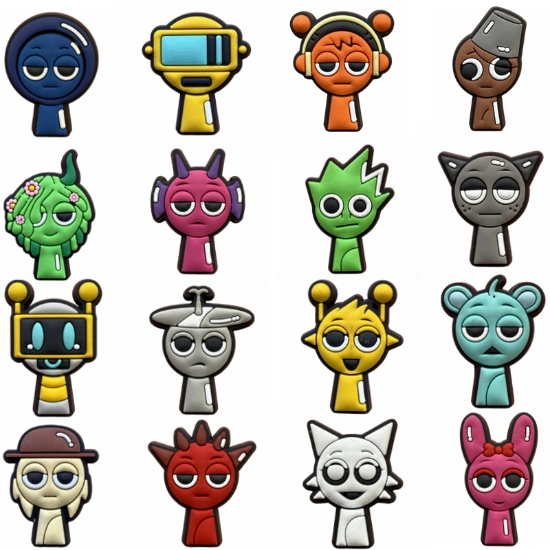 16pcs Music Game World Characters Shoe Charm PVC Decorations Assorted Style Detachable Waterproof Suitable summer For Gift ideal
16pcs Music Game World Characters Shoe Charm PVC Decorations Assorted Style Detachable Waterproof Suitable summer For Gift ideal