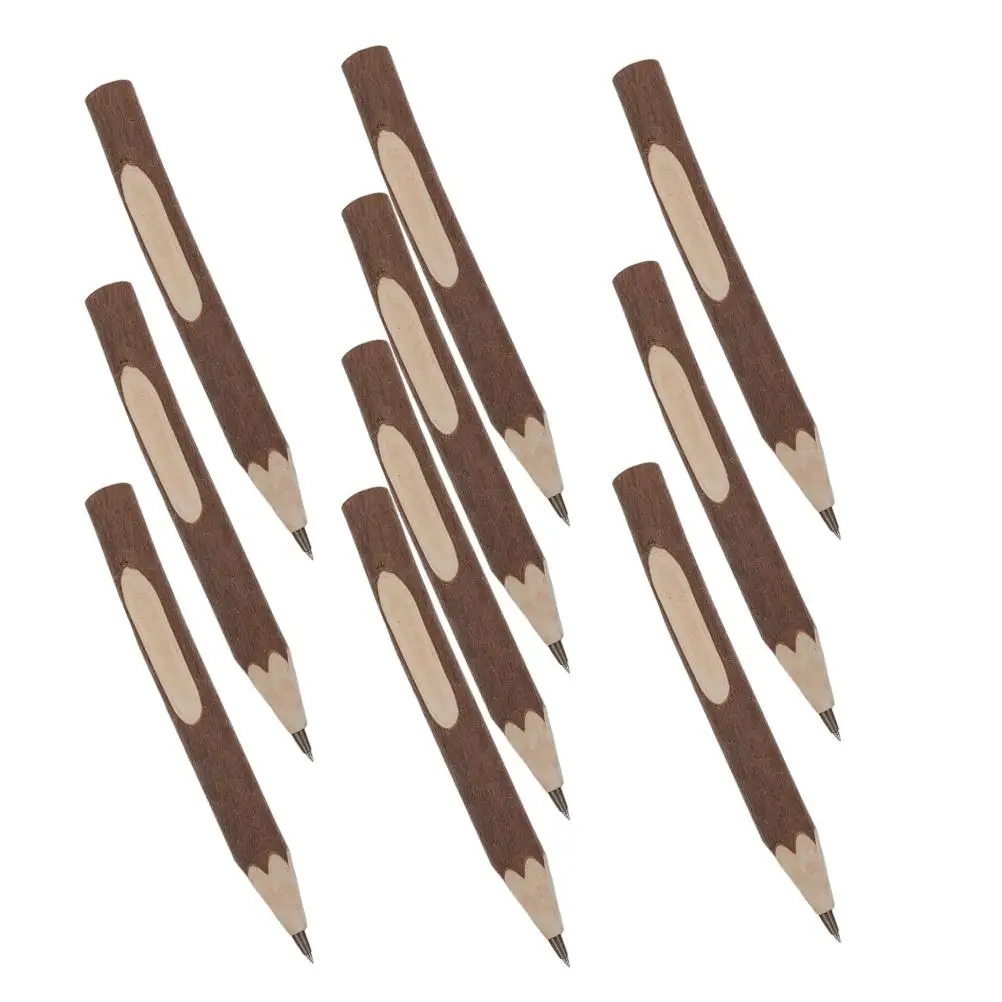 10 Pcs Tree Branch Pencils Biodegradable Wood Tree Bark Pencils Long Writing Smooth Sketching Erasable School Use
10 Pcs Tree Branch Pencils Biodegradable Wood Tree Bark Pencils Long Writing Smooth Sketching Erasable School Use