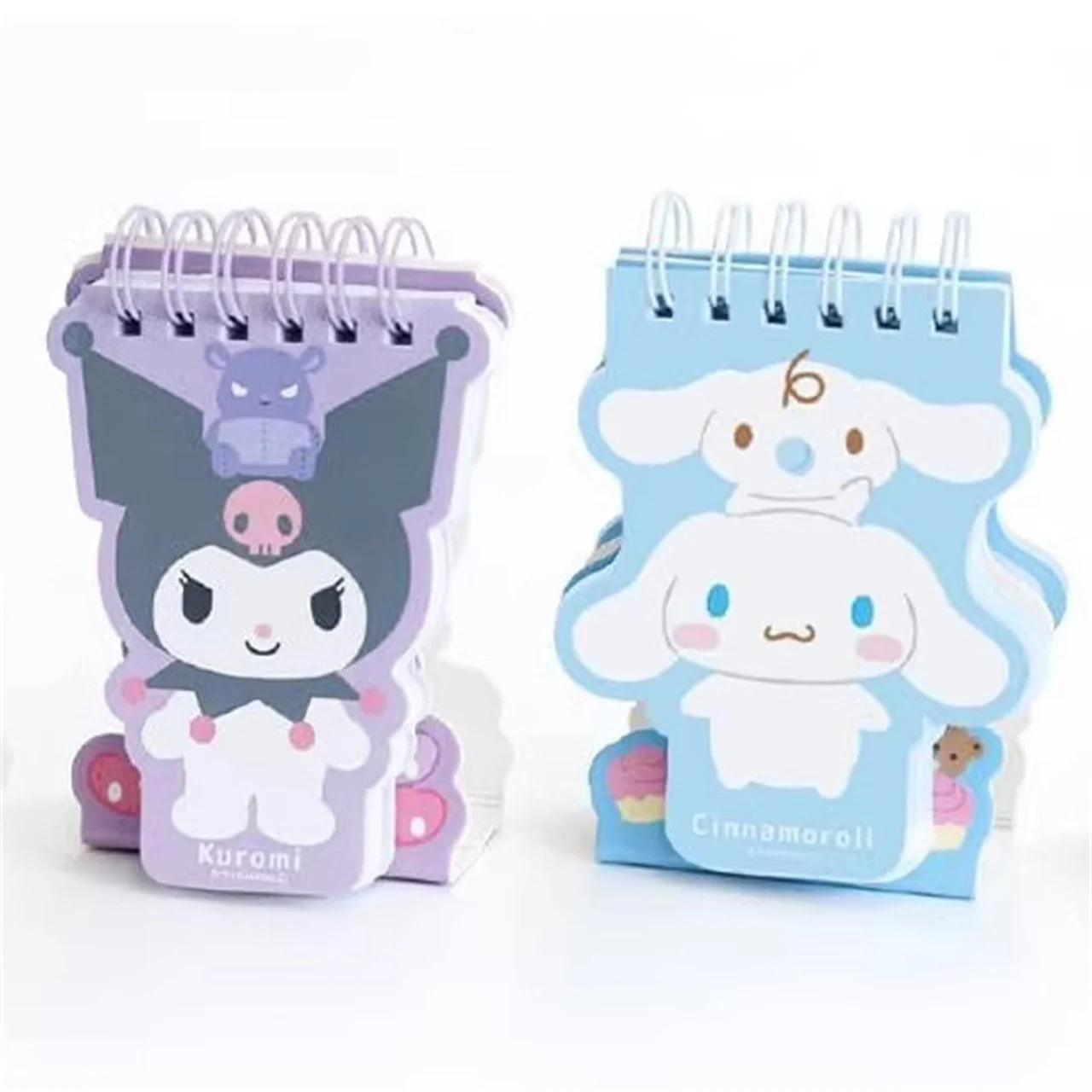 50 шт. блокнотов Sanrio HANGYODON Kuromi Cinnamoroll с мультяшными персонажами, милые, на спирали, для заметок, цветные страницы, для студентов, для сообщений, настольное украшение
50 шт. блокнотов Sanrio HANGYODON Kuromi Cinnamoroll с мультяшными персонажами, милые, на спирали, для заметок, цветные страницы, для студентов, для сообщений, настольное украшение
