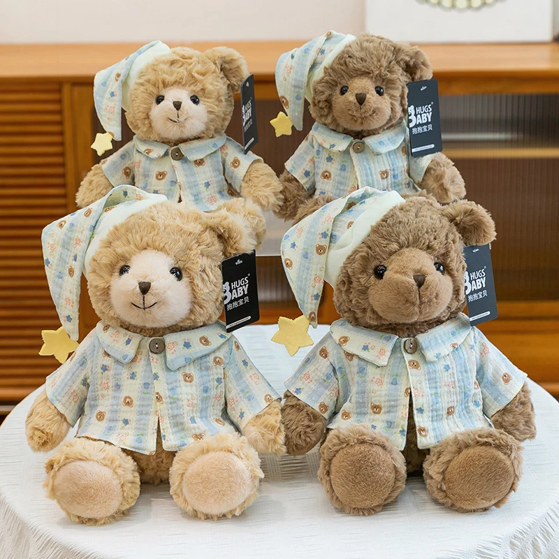Kawaii Plush Toy Mia Bear In Pajamas Cute Stuffed Doll For Kids Birthday Present Soft Cuddly Pillow Bear For Children Sleep
Kawaii Plush Toy Mia Bear In Pajamas Cute Stuffed Doll For Kids Birthday Present Soft Cuddly Pillow Bear For Children Sleep