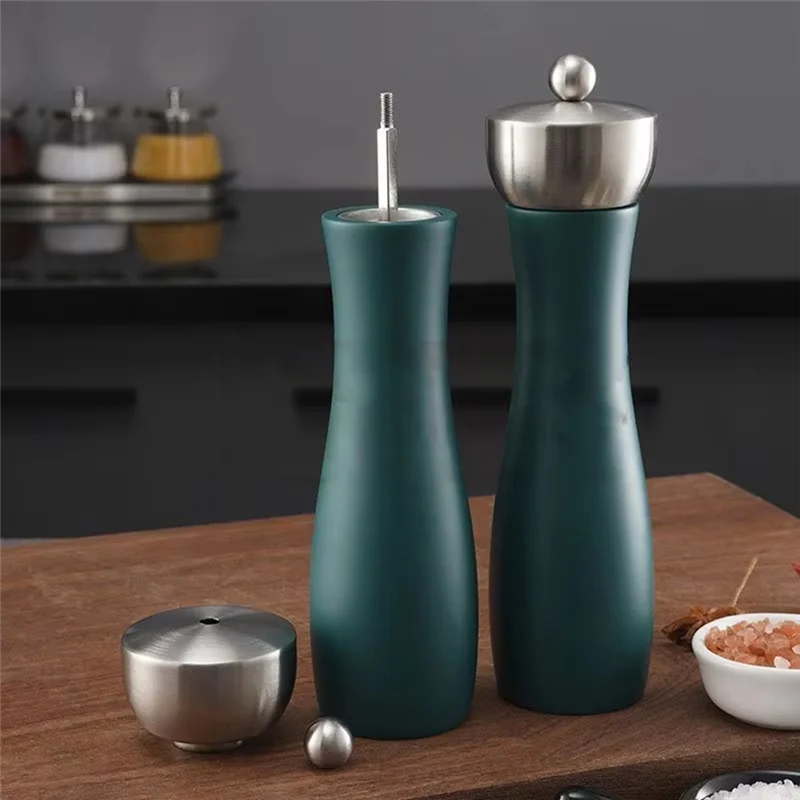 A84E-304 Stainless Steel Manual Pepper Grinder,Sea Salt Flower Pepper Mills, Core,Multi-Purpose BBQ Spice Shakers Tool
A84E-304 Stainless Steel Manual Pepper Grinder,Sea Salt Flower Pepper Mills, Core,Multi-Purpose BBQ Spice Shakers Tool