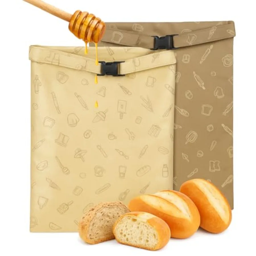 Reusable Beeswax Bread Bag for Sourdough Artisan Loaves EcoFriendly Natural Food Storage Keeps Bread Fresh Longer Extra Large S
Reusable Beeswax Bread Bag for Sourdough Artisan Loaves EcoFriendly Natural Food Storage Keeps Bread Fresh Longer Extra Large S