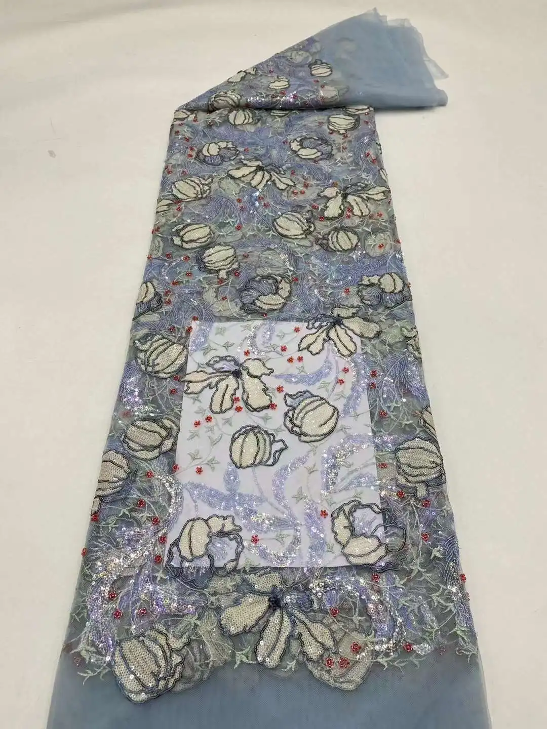 Африканская кружевная ткань с блестками 2024, высококачественное кружево, французская сетчатая кружевная ткань в нигерийском стиле для свадебного платья, 5 ярдов
Африканская кружевная ткань с блестками 2024, высококачественное кружево, французская сетчатая кружевная ткань в нигерийском стиле для свадебного платья, 5 ярдов