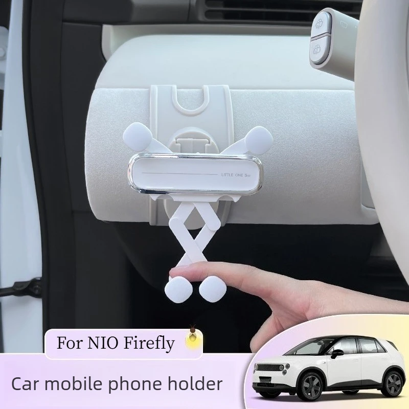 Original Color Magnetic Electric Car Phone Holder with Gravity Sensing for NIO Firefly Interior Modification Accessory
Original Color Magnetic Electric Car Phone Holder with Gravity Sensing for NIO Firefly Interior Modification Accessory