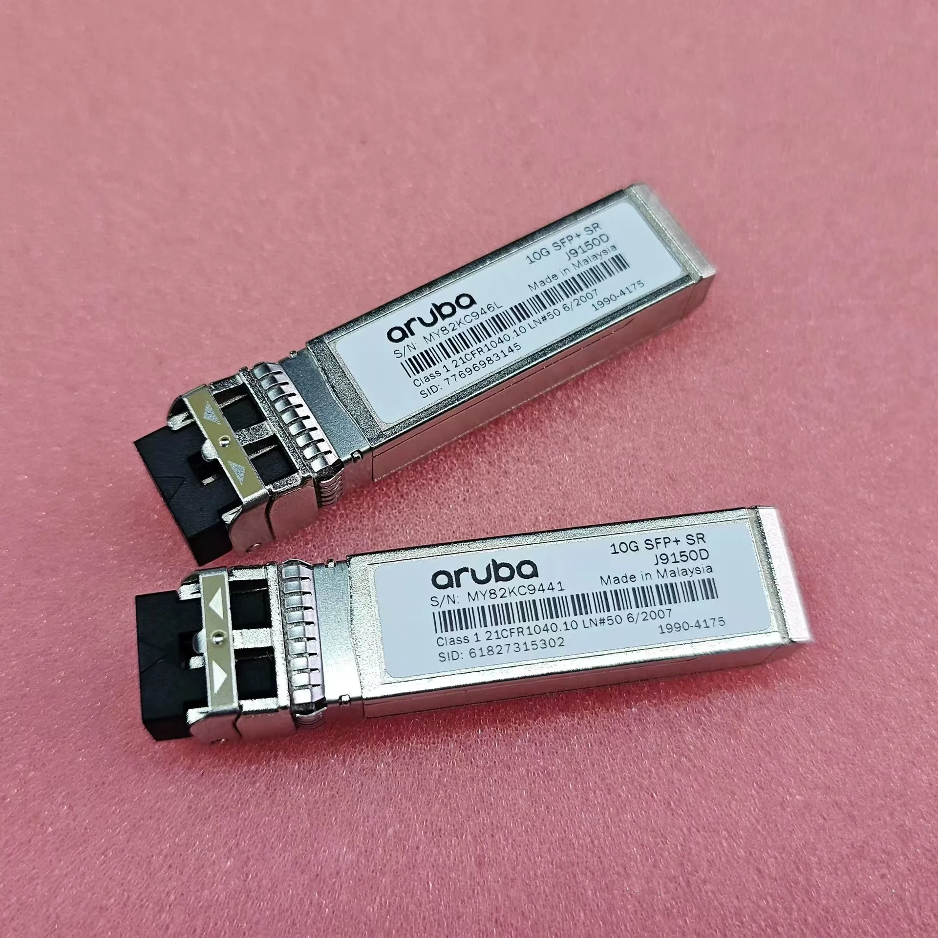 1PCS J9150D Optical Fiber 10G SFP+ SR 1990-4175 ARUBA 10G Sfp Fiber Switch Transceiver
1PCS J9150D Optical Fiber 10G SFP+ SR 1990-4175 ARUBA 10G Sfp Fiber Switch Transceiver