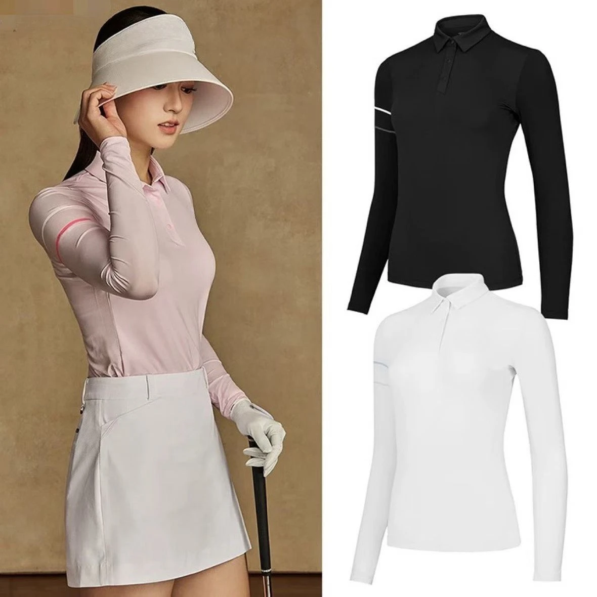 Women 2026 Summer Golf Long Sleeve PoloShirt Ultra Thin High Stretch Breathable Quick Dry Sports Tee Outdoor Athletic Casual Top
Women 2026 Summer Golf Long Sleeve PoloShirt Ultra Thin High Stretch Breathable Quick Dry Sports Tee Outdoor Athletic Casual Top