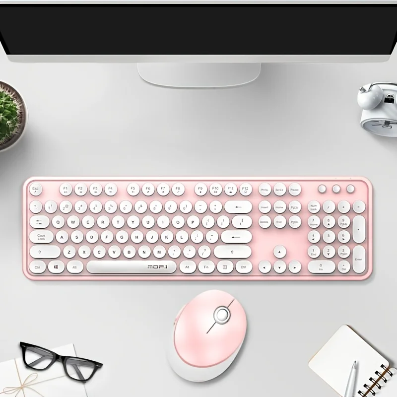 Sweet Solid Color Wireless Keyboard And Mouse Set Keyboard wrist rest Gaming stuff Desk mat cute Cinnamoroll desk mat Dota Dota
Sweet Solid Color Wireless Keyboard And Mouse Set Keyboard wrist rest Gaming stuff Desk mat cute Cinnamoroll desk mat Dota Dota