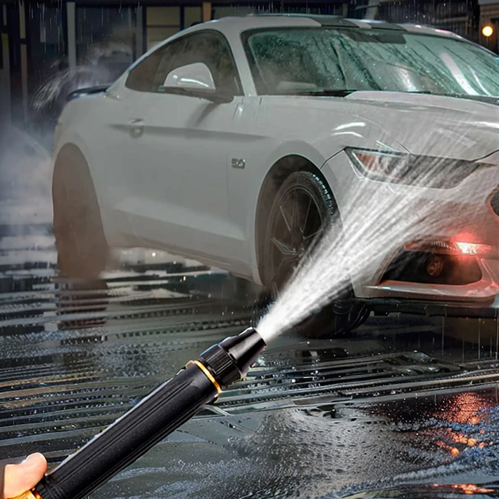 Plastic Body Alloy Nozzle Adjustable Hose Nozzle 360 Rotary Switch Watering Pipe Car Wash Nozzle for Garden Watering Car Washing
Plastic Body Alloy Nozzle Adjustable Hose Nozzle 360 Rotary Switch Watering Pipe Car Wash Nozzle for Garden Watering Car Washing