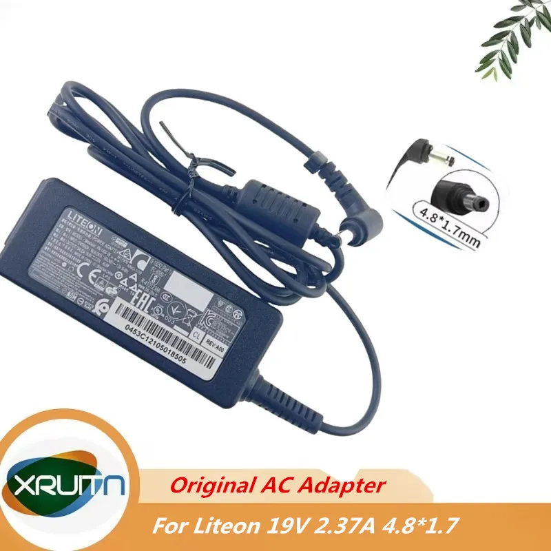 Genuine 19V 2.37A 45W 4.8x1.7mm LITEON PA-1450-26 Power Supply AC Adapter For Haier Thunderobot MACHENIKE Laptop Charger
Genuine 19V 2.37A 45W 4.8x1.7mm LITEON PA-1450-26 Power Supply AC Adapter For Haier Thunderobot MACHENIKE Laptop Charger